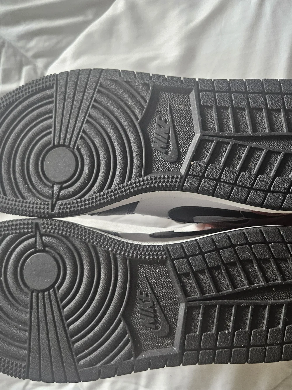 Nike Air Jordan 1 Low Black White Pink Sneakers
